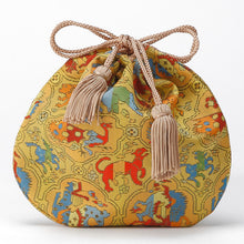 Load image into Gallery viewer, Small Pouch (Shikami Choju-mon Nishiki)