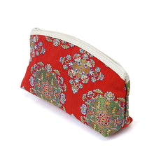 画像をギャラリービューアに読み込む, 半月ポーチ 天平八稜華文錦