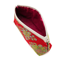 画像をギャラリービューアに読み込む, 半月ポーチ 天平八稜華文錦