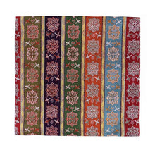 画像をギャラリービューアに読み込む, 古帛紗 唐花雙鳥長斑錦