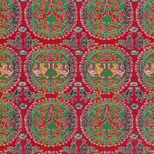 Load image into Gallery viewer, Furoshiki (Japanese Wraping Cloth) (60x60cm) (En-mon Byakko Suzaku Nishiki)