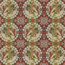 画像をギャラリービューアに読み込む, 経錦 風呂敷 獅子狩文錦