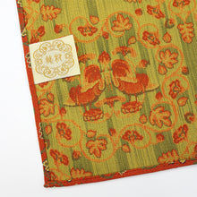 Load image into Gallery viewer, Kyoshiki Furoshiki, Tenpyo woodblock-printed brocade with flowers