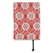 画像をギャラリービューアに読み込む, ブックカバー 花鳥梅花文錦