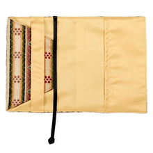 画像をギャラリービューアに読み込む, ブックカバー 花文暈繝錦