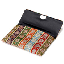 画像をギャラリービューアに読み込む, 数珠入 大 唐花雙鳥長斑錦