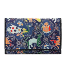 Load image into Gallery viewer, Name Card Container (with leather lining) (Shikami Choju-mon Nishiki)