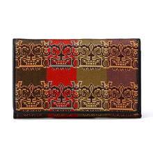 画像をギャラリービューアに読み込む, 皮裏名刺入 獅噛文長斑錦