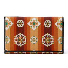 画像をギャラリービューアに読み込む, 皮裏名刺入 天平木画奏花錦