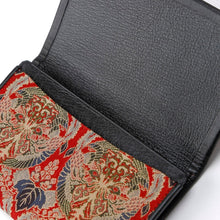 画像をギャラリービューアに読み込む, 皮裏名刺入 壬生寺裂