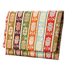 画像をギャラリービューアに読み込む, 裂裏札入 唐花雙鳥長斑錦