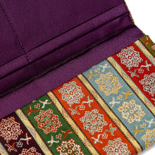 画像をギャラリービューアに読み込む, 裂裏札入 唐花雙鳥長斑錦