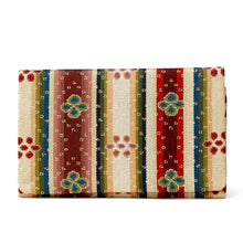 画像をギャラリービューアに読み込む, 裂裏名刺入 花文暈繝錦