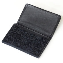 Load image into Gallery viewer, Name Card Container (with leather lining) (Web Only) (Budo Karakusa-mon Nishiki)