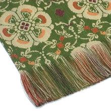 画像をギャラリービューアに読み込む, 花瓶敷 花鳥梅花文錦