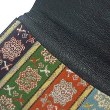 画像をギャラリービューアに読み込む, 皮裏名刺入 唐花雙鳥長斑錦