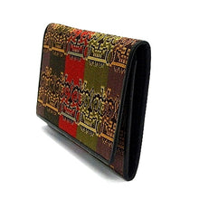 画像をギャラリービューアに読み込む, 皮裏名刺入 獅噛文長斑錦