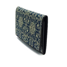 Load image into Gallery viewer, Name Card Container (with leather lining) (Web Only) (Budo Karakusa-mon Nishiki)