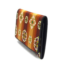 画像をギャラリービューアに読み込む, 皮裏名刺入 天平木画奏花錦