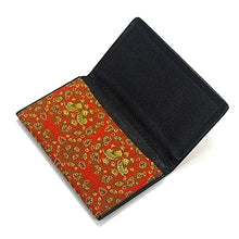 画像をギャラリービューアに読み込む, 皮裏名刺入 鴛鴦唐草文錦