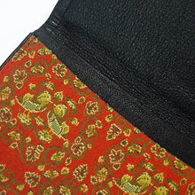 画像をギャラリービューアに読み込む, 皮裏名刺入 鴛鴦唐草文錦