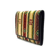 画像をギャラリービューアに読み込む, 皮裏名刺入 花文暈繝錦