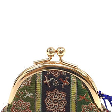 画像をギャラリービューアに読み込む, 鈴付コイン入 唐花雙鳥長斑錦