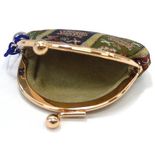 画像をギャラリービューアに読み込む, 鈴付コイン入 唐花雙鳥長斑錦