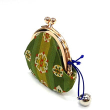 画像をギャラリービューアに読み込む, 鈴付コイン入 天平木画奏花錦