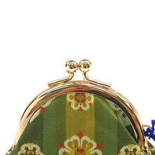 画像をギャラリービューアに読み込む, 鈴付コイン入 天平木画奏花錦