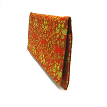 画像をギャラリービューアに読み込む, 裂裏札入 鴛鴦唐草文錦