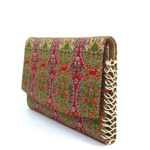 Load image into Gallery viewer, Kaishi Paper Container (Tea-things) (En-mon Byakko Suzaku Nishiki)