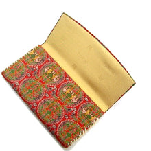 Load image into Gallery viewer, Kaishi Paper Container (Tea-things) (En-mon Byakko Suzaku Nishiki)