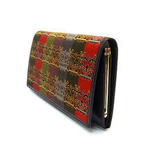 画像をギャラリービューアに読み込む, 口金付札入 獅噛文長斑錦