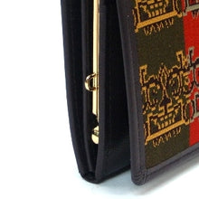 画像をギャラリービューアに読み込む, 口金付札入 獅噛文長斑錦