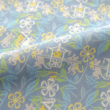 画像をギャラリービューアに読み込む, 古帛紗 剪紙瑞鼠娶妻文