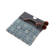 画像をギャラリービューアに読み込む, 数珠入 大 葡萄唐草文錦