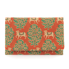 画像をギャラリービューアに読み込む, 裂裏名刺入 更紗聖牛文