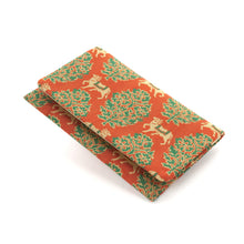 画像をギャラリービューアに読み込む, 裂裏名刺入 更紗聖牛文