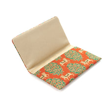 画像をギャラリービューアに読み込む, 裂裏名刺入 更紗聖牛文