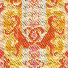 Load image into Gallery viewer, Ko-bukusa Cloth (Tea-things) (En-ka-mon Brocade with Dsign of Monkey and Flower)