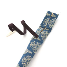 画像をギャラリービューアに読み込む, 茶扇子入 5寸用 稜華文錦