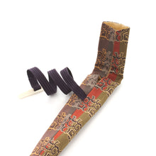 画像をギャラリービューアに読み込む, 茶扇子入 5寸用 獅噛文長斑錦