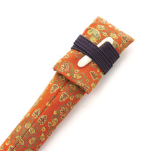 画像をギャラリービューアに読み込む, 茶扇子入 5寸用 鴛鴦唐草文錦