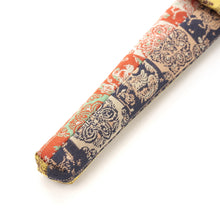 画像をギャラリービューアに読み込む, 茶扇子入 5寸用 紅牙瑞錦