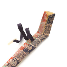 画像をギャラリービューアに読み込む, 茶扇子入 5寸用 紅牙瑞錦