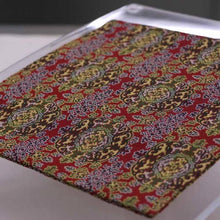 画像をギャラリービューアに読み込む, 数寄屋袋 御軾天平唐花文錦