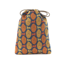 画像をギャラリービューアに読み込む, 信玄袋 更紗聖牛文