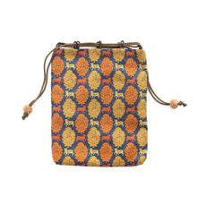 画像をギャラリービューアに読み込む, 信玄袋 更紗聖牛文