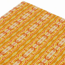 Load image into Gallery viewer, Dashi-fukusa Cloth (Tea-things) (En-ka-mon Brocade with Dsign of Monkey and Flower)